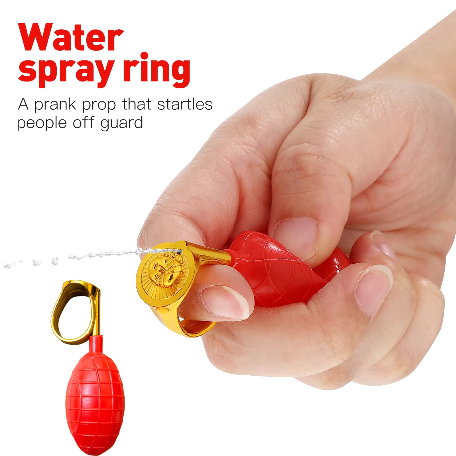 Party Games Physical - 1/5 Peças Anel Mágico com Spray