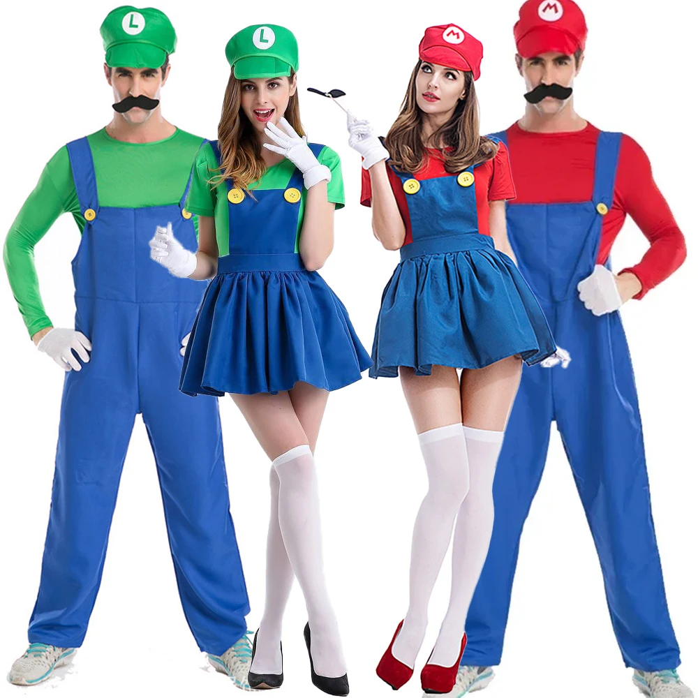 Party Games Mario - Super Brother Plumber Strap Pants para