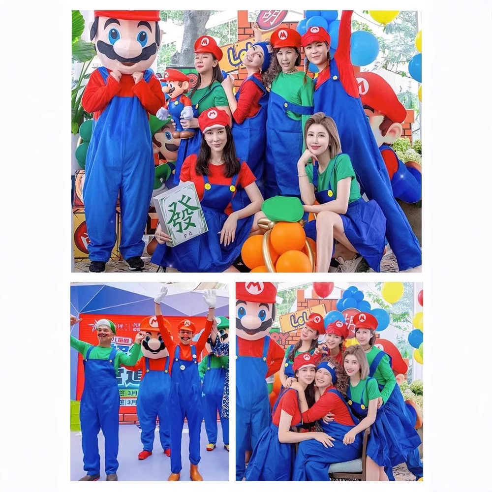 Party Games Adults Funny - Fantasia de Cosplay do Super Luigi