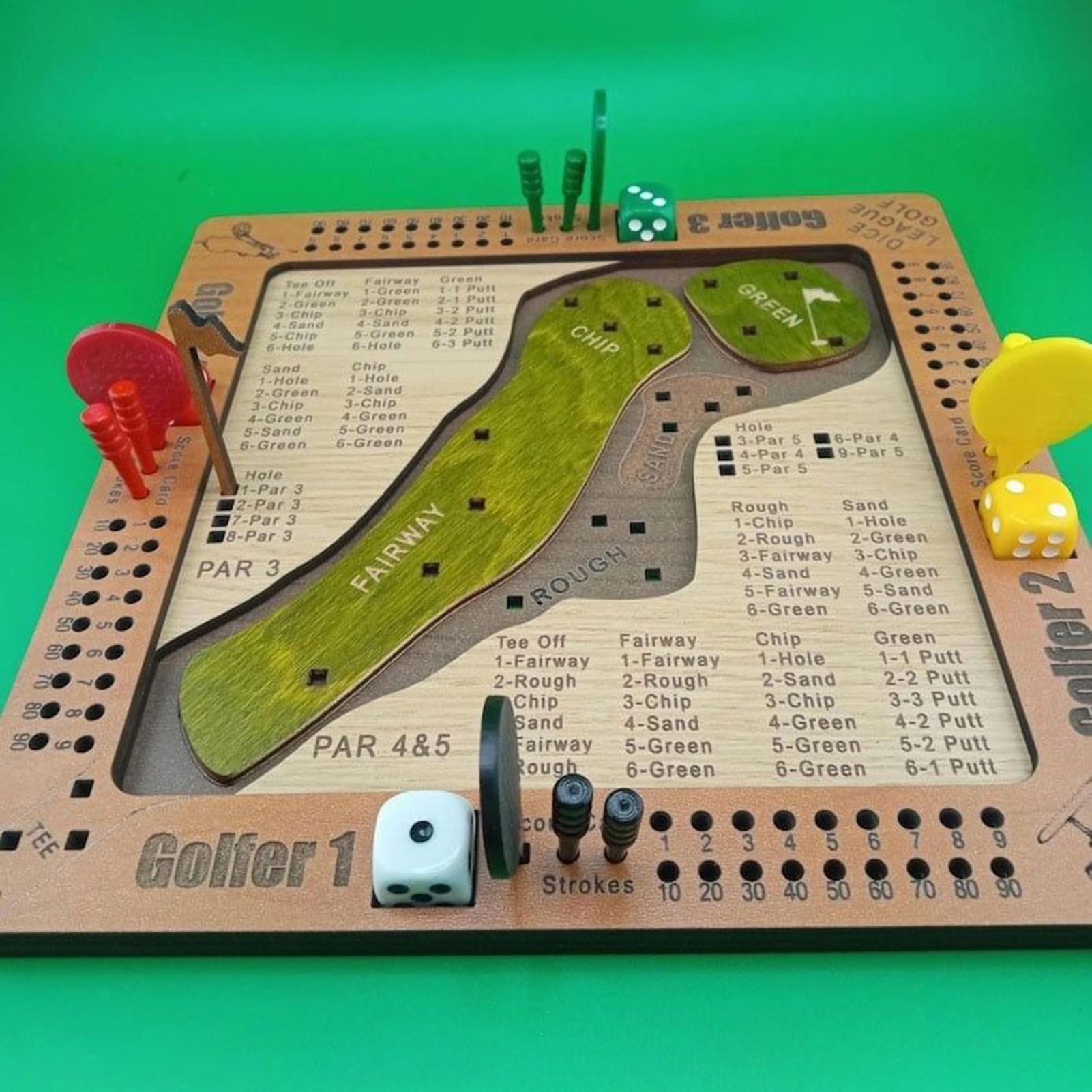 Jogo de dados de golfe de made - Party Games Adults Indoor avaliação e preço