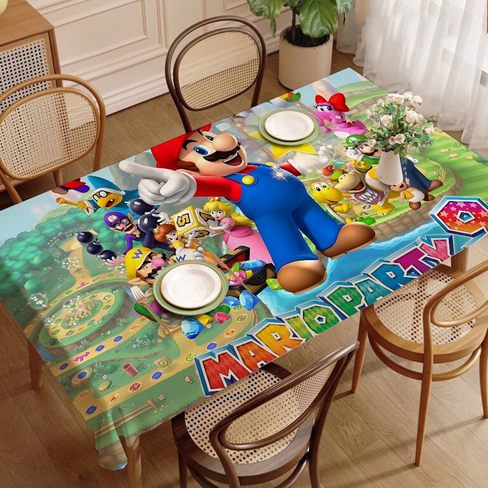 Toalhas de mesa para casa com  - Party Games Mario avaliação e preço