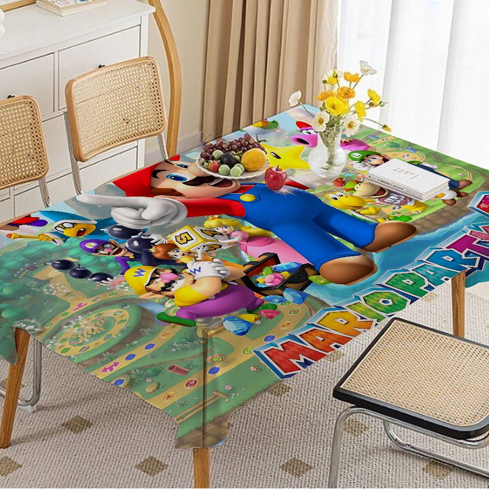 Toalhas de mesa para casa com  - Party Games Mario avaliação e preço