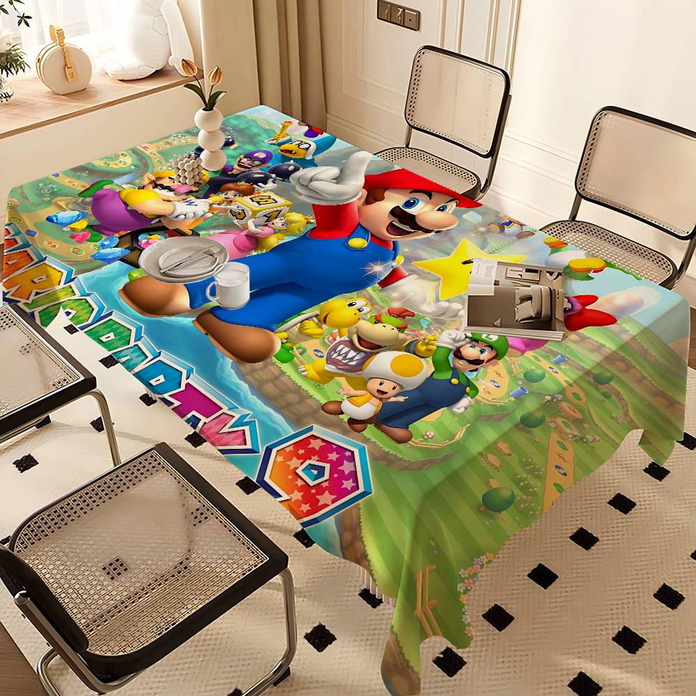 Toalhas de mesa para casa com  - Party Games Mario avaliação e preço