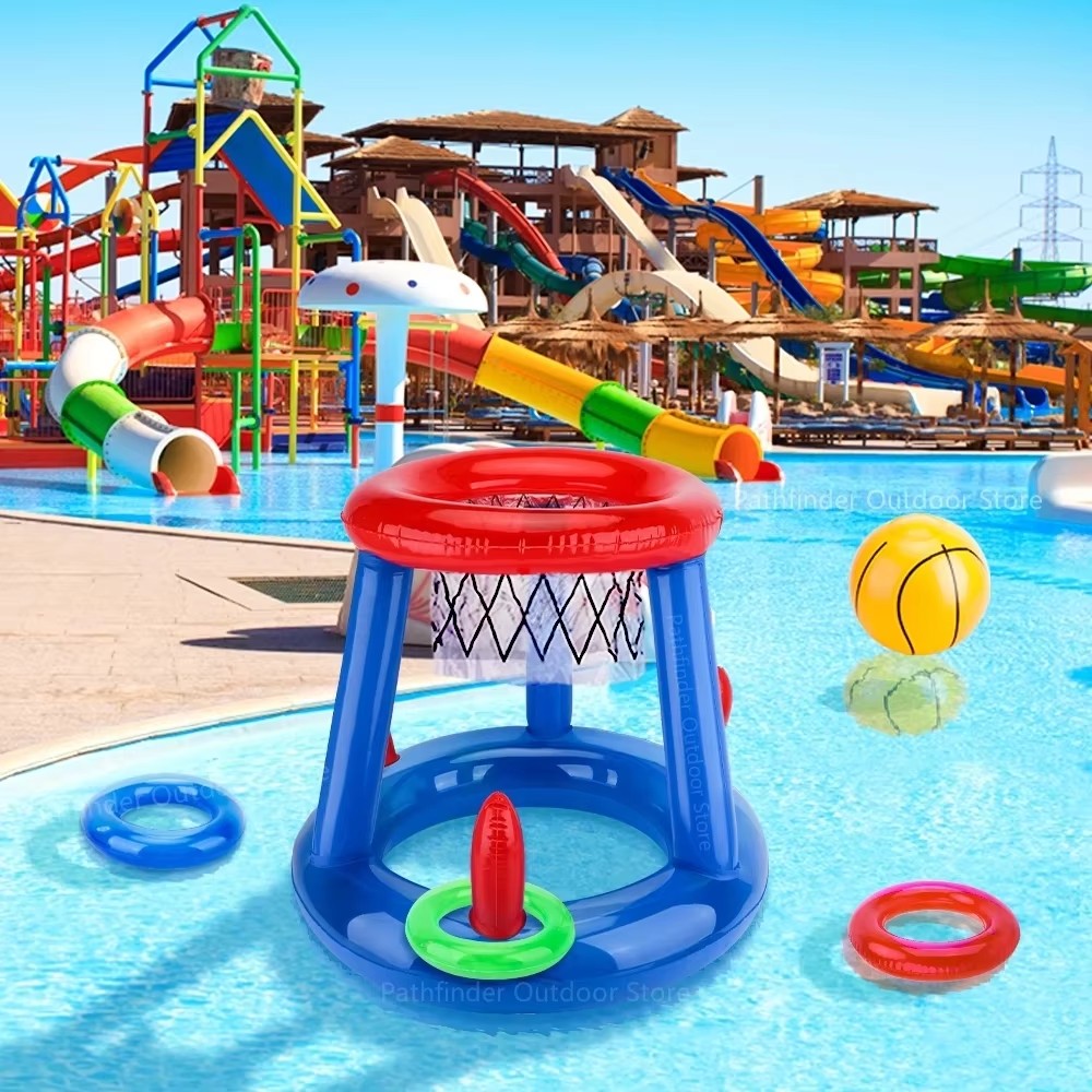 Jogo Inflável de Basquete e Ar - Ring Toss Outdoor avaliação e preço