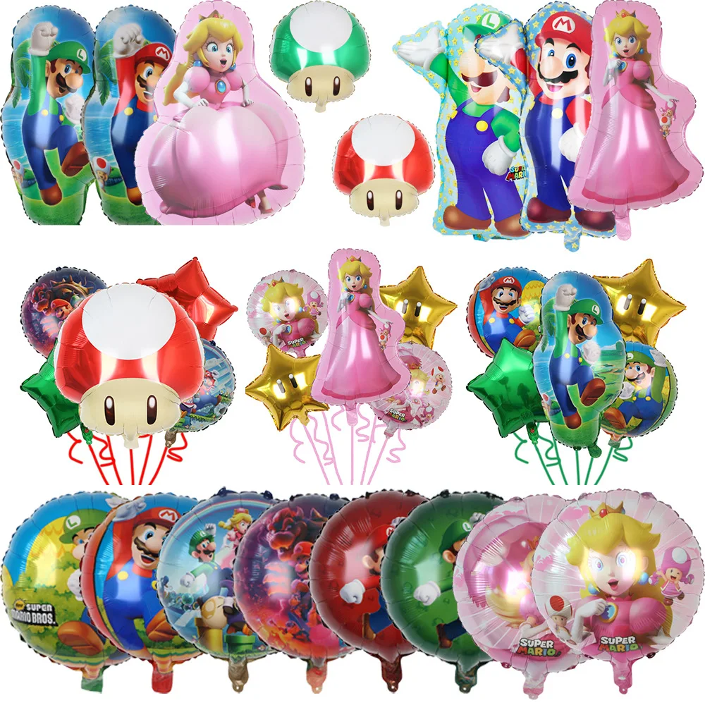Conjunto de Balões do Cartoon  - Party Games Mario avaliação e preço