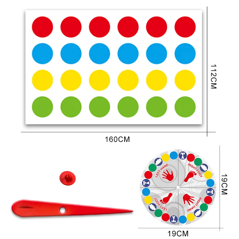 Jogo Twister de Grande Sucesso - Party Games Physical avaliação e preço