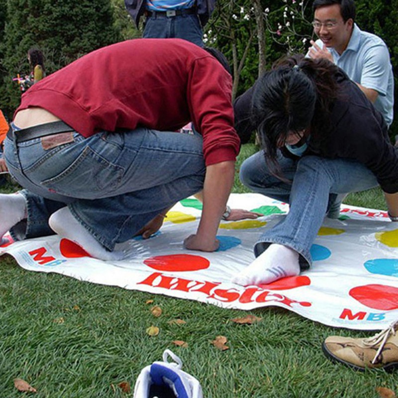 Twister inspirado tapete de da - Party Games Adults Indoor avaliação e preço